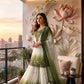 Dual-Tone Ombre Palazzo Suit Set