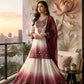 Dual-Tone Ombre Palazzo Suit Set