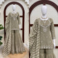 Cutwork Sequin Sharara Set