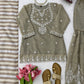 Cutwork Sequin Sharara Set
