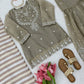 Cutwork Sequin Sharara Set