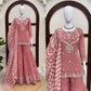 Cutwork Sequin Sharara Set