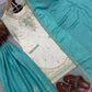 Ivory Contrast Mirror Sharara Set