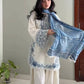 Lace Border Rayon Kurta Set