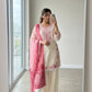 Lace Border Rayon Kurta Set