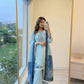 Lace Border Rayon Kurta Set