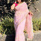 Handworked Gota Patti Georgette Saree with Sequence Lace Border