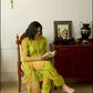 Designer Crepe Silk Embroidered Suit Set