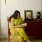 Designer Crepe Silk Embroidered Suit Set