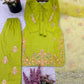 Designer Crepe Silk Embroidered Suit Set