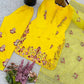 Designer Crepe Silk Embroidered Suit Set