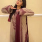 Embroidered Faux Georgette Suit Set with Dupatta