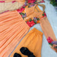 Floral Digital Print Georgette Anarkali Gown Set with Dupatta