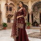Diamond Trellis Cutwork Suit Set
