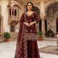 Diamond Trellis Cutwork Suit Set