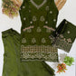 Diamond Trellis Cutwork Suit Set