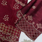 Diamond Trellis Cutwork Suit Set