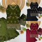 Diamond Trellis Cutwork Suit Set