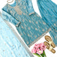 Sky Blue Beaded Sharara Set