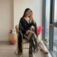 Sequin Embroidered Palazzo Suit Set