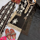 Sequin Embroidered Palazzo Suit Set