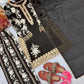 Sequin Embroidered Palazzo Suit Set