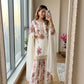 Sequin Embroidered Palazzo Suit Set