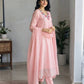 Blush Mirror Embroidered Kurta Set