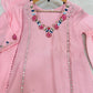Blush Mirror Embroidered Kurta Set