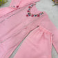 Blush Mirror Embroidered Kurta Set