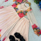 Floral Digital Print Georgette Anarkali Gown Set with Dupatta