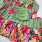Floral Digital Print Georgette Anarkali Gown Set with Dupatta