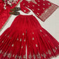Mustard Gota Sequin Sharara Set