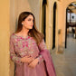 Designer Crepe Silk Embroidered Suit Set