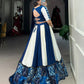 Royal Elegance Pure Rayon Mirror Work Lehenga Set