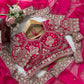 Designer Tibby Silk Saree with Sequin and Thread Work