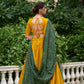 Golden Grace Pure Cotton Mirror Work Lehenga Set