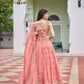 Gold Crush Embroidered Lehenga Set