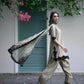 Embroidered Star Georgette Suit Set with Farshi Pant and Dupatta