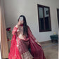 Embroidered Georgette Suit with Dupatta