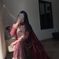 Embroidered Georgette Suit with Dupatta