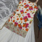 Chinon Silk Floral Palazzo Suit with Dupatta