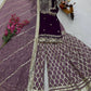 Embroidered Georgette Palazzo Suit with Dupatta