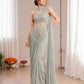 Sequin Embroidered Ready Drape Saree