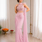 Sequin Embroidered Ready Drape Saree
