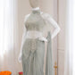 Sequin Embroidered Ready Drape Saree