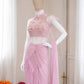Sequin Embroidered Ready Drape Saree