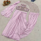 Sequin Embroidered Ready Drape Saree