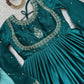 Elegant Embroidered Anarkali Suit with Dupatta