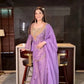 Designer Embroidered Silk Palazzo Suit with Dupatta